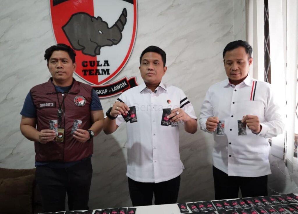 Polda Banten Gagalkan Peredaran Vape Etomidate, 195 Cartridge Disita - FotoBerita.com
