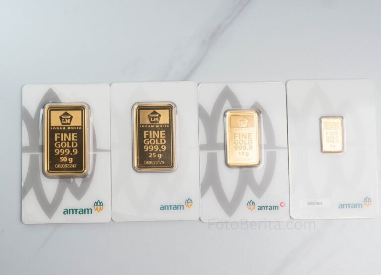 Harga Emas Antam Naik Rp80 Ribu Jadi Rp2,725 Juta