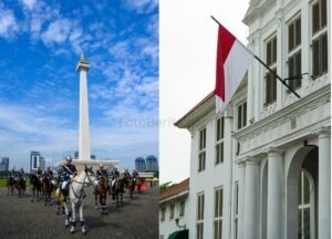 Pemkot Jakpus Gelar Upacara HUT RI di Lapangan Banteng - FotoBerita.com