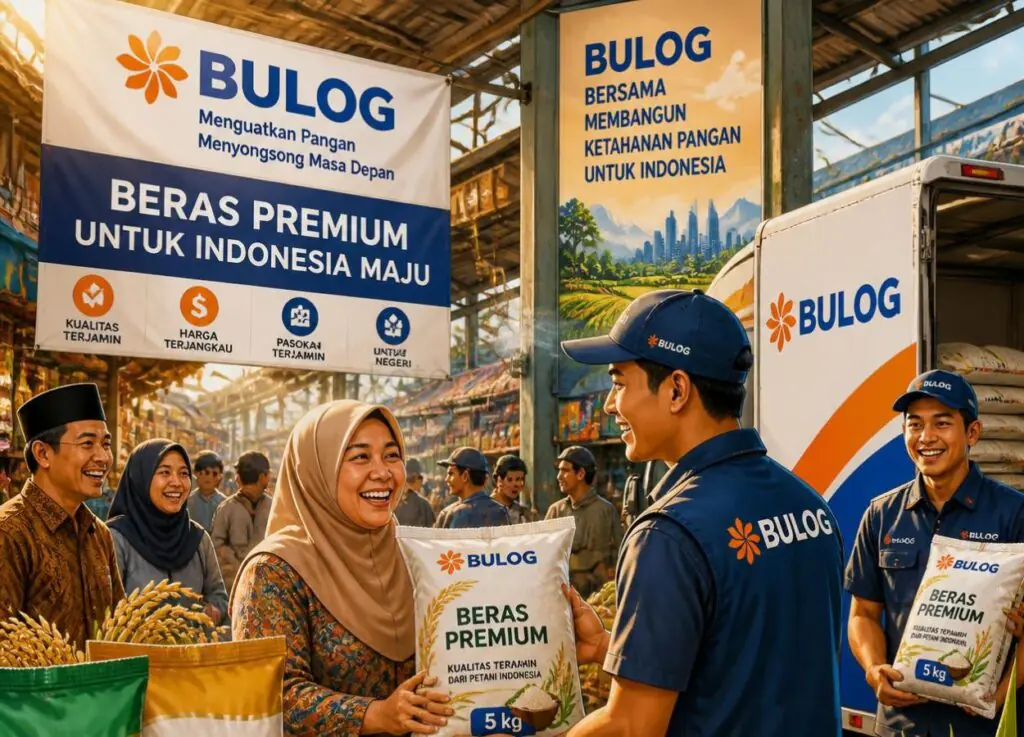 Bulog Salurkan Beras Premium ke Ritel Modern Indonesia - FotoBerita.com
