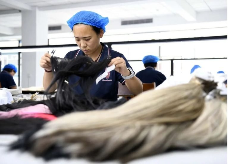 Industri Produk Rambut Dorong Ekonomi Juancheng Tiongkok